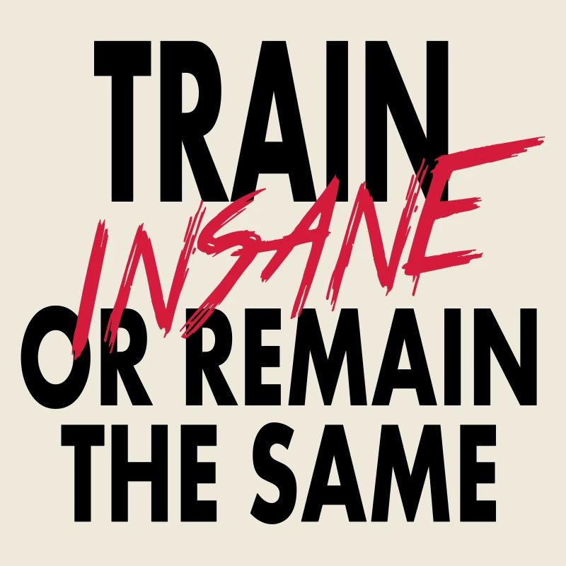Train Insane Or Remain The Same