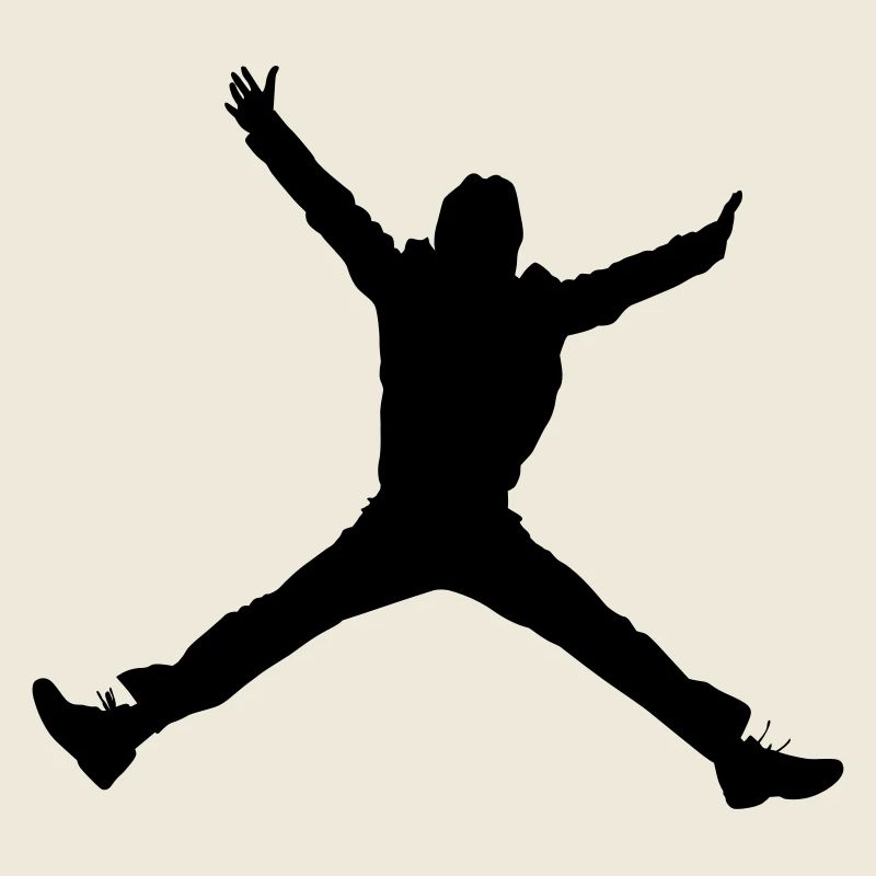 Singer and Dancer Silhouette vector design