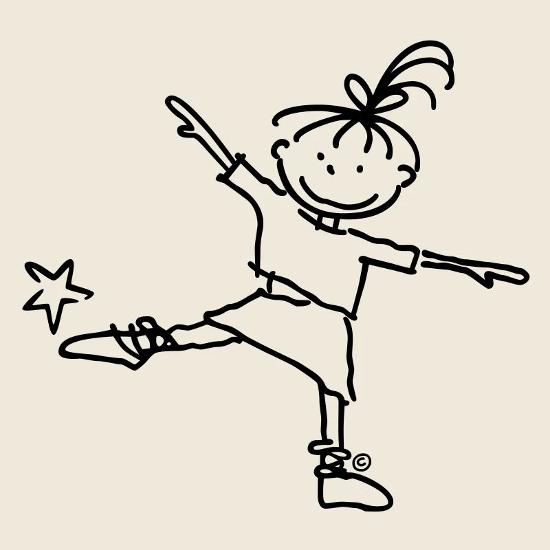 Einfach Balancina mit Stern