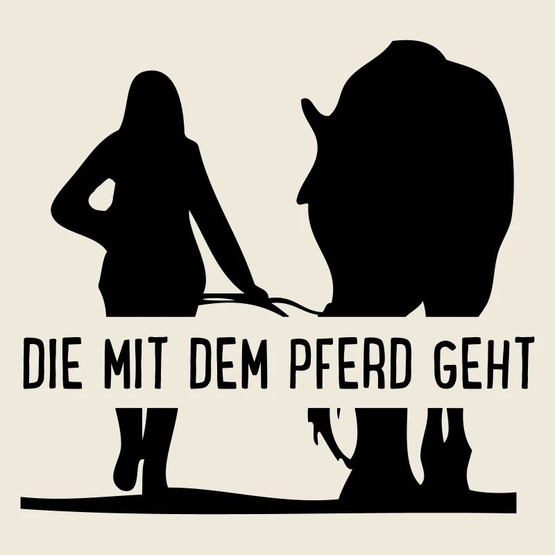 Die mit dem Pferd geht
