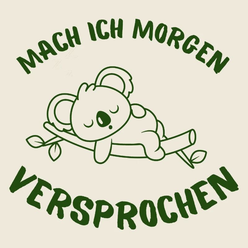 Mach ich morgen versprochen