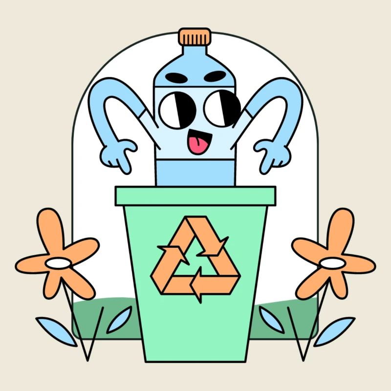 Plastikflaschen sind wirklich Abfall