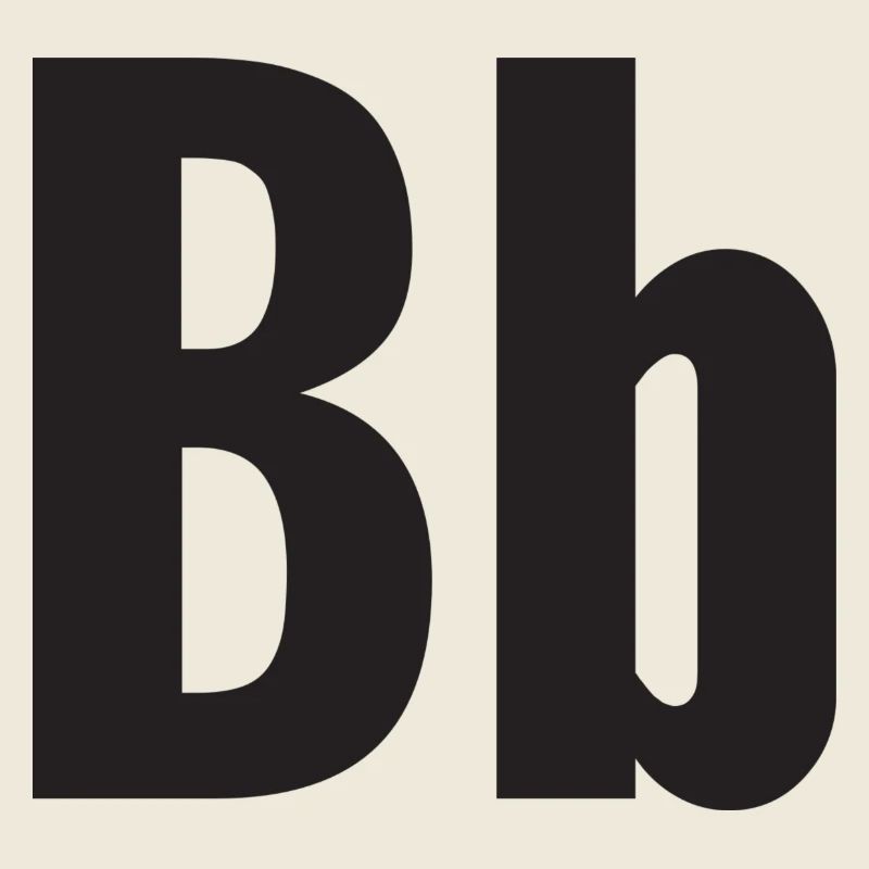 Buchstabe B