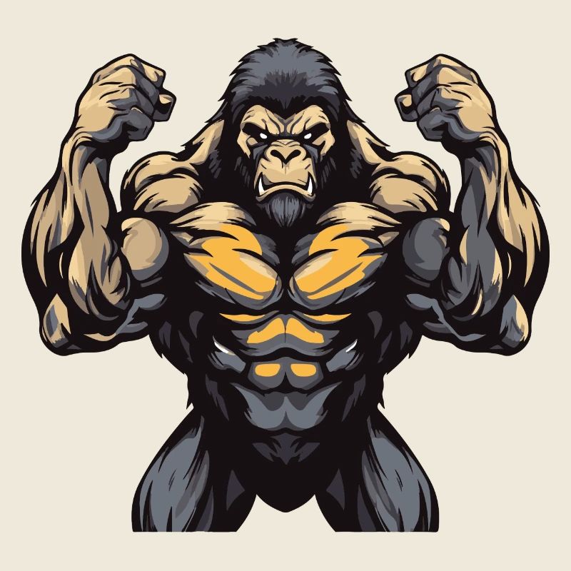 Gorilla Muscles Workout