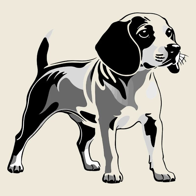 Beagle - Conception de chien de compagnie