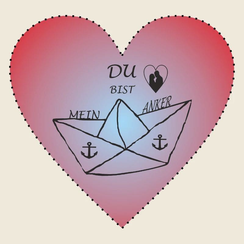 Heart Lovers Ancre de navire