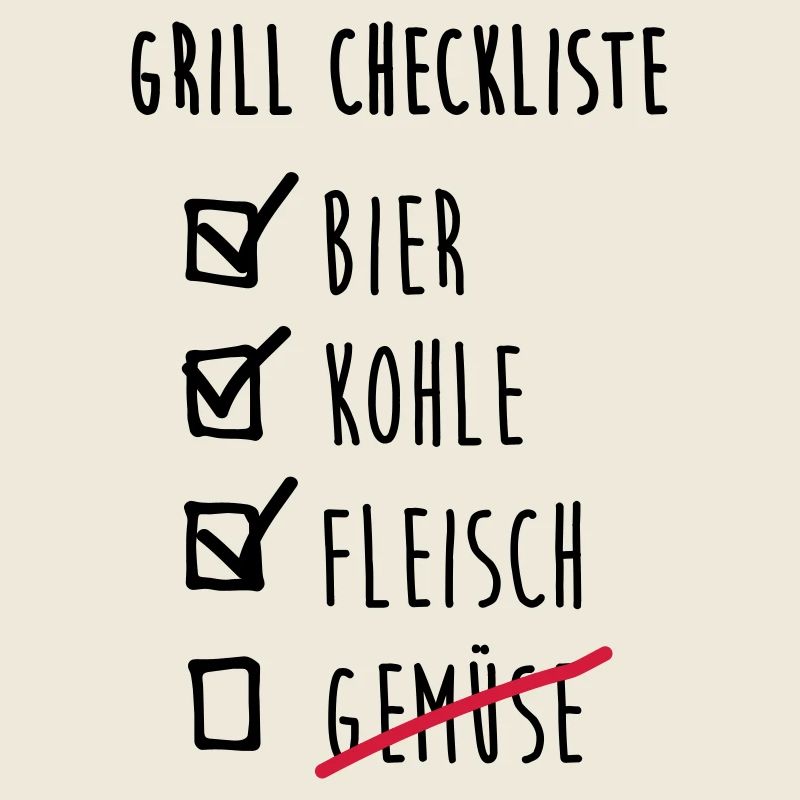 Grill Checkliste