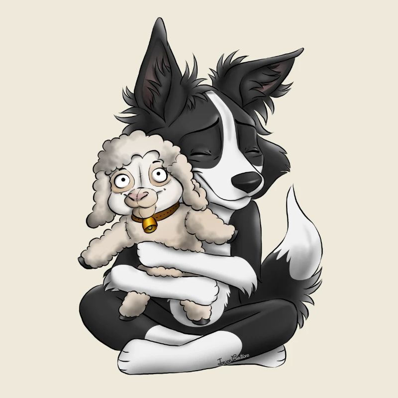 Ich bin ein Schäferhund - schwarz