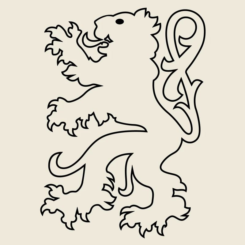 White lion de