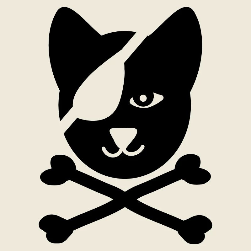 katze pirat seefahrt