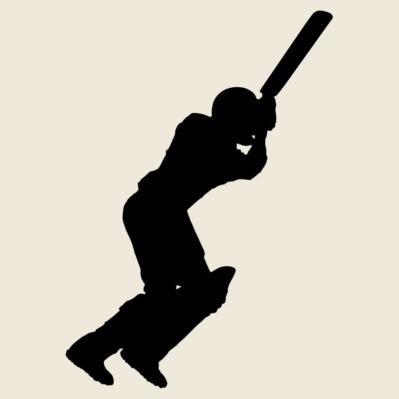 Cricket Player (Vector)