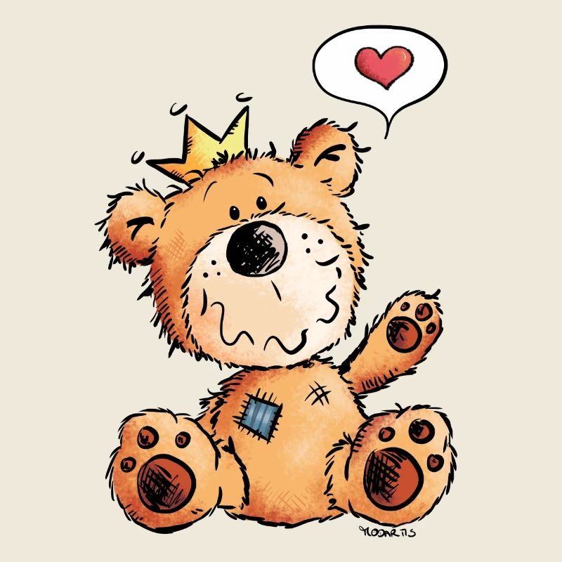 Love Bear - Teddy - Funny - Comic - Cute