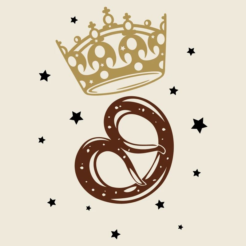 Krone Brezel Prinz Prinzessin