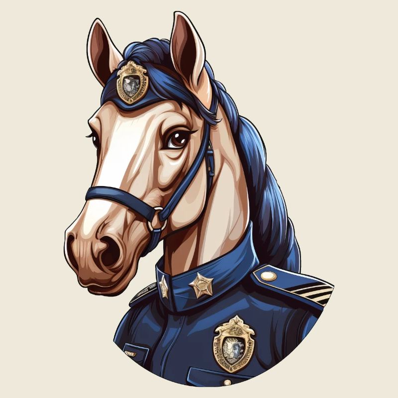Cheval de police