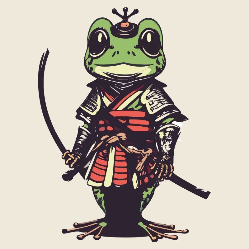 Samurai Frog