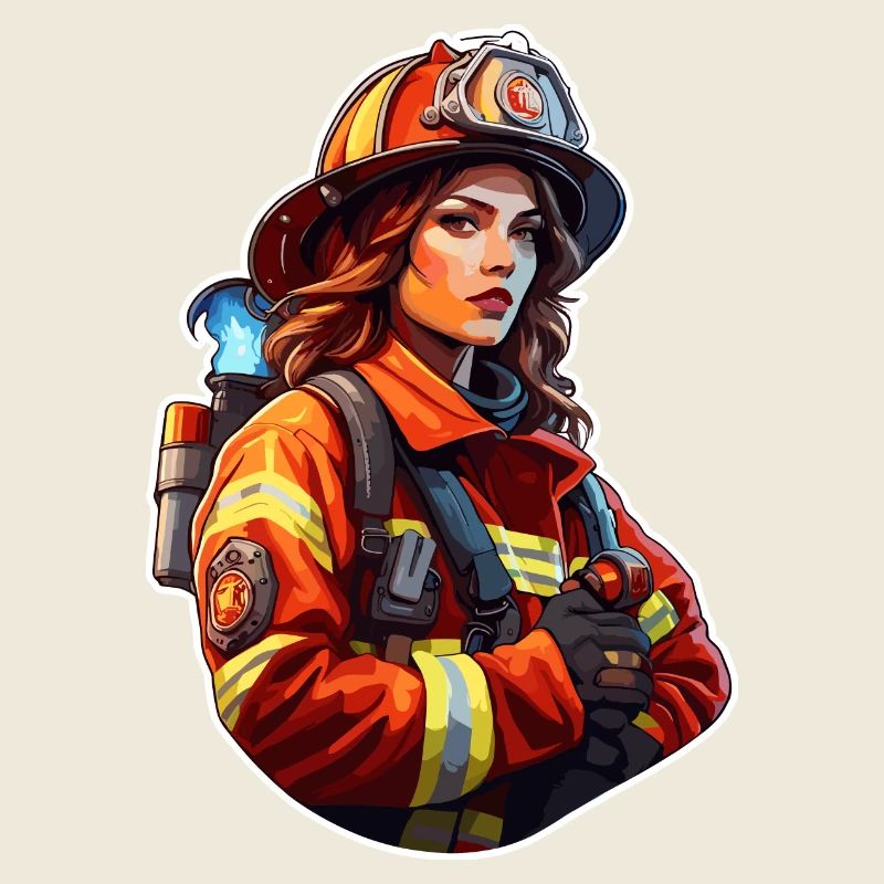 Pompier/Incendie/Incendie/Extinction/Héroïne