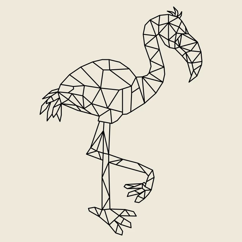 Flamingo geometrisch