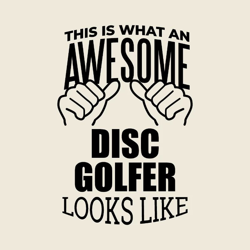 Disc golfeur