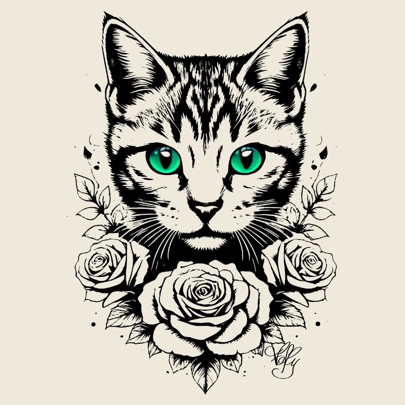 Kätzchen-Tattoo 🐾 3