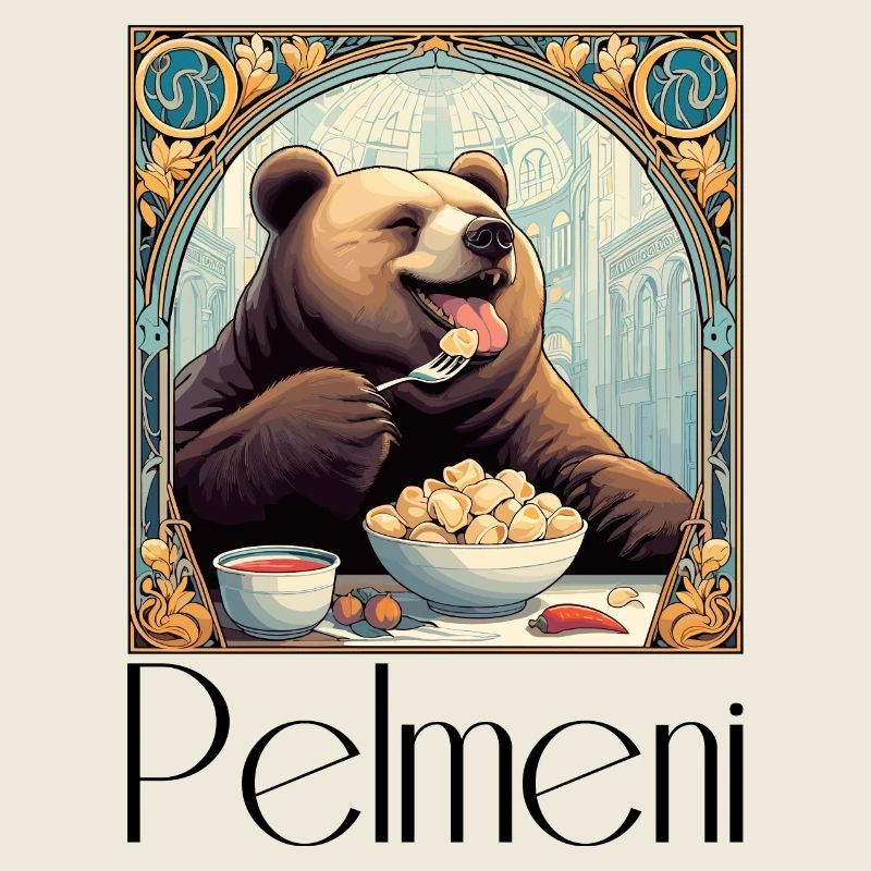 Ours Pelmeni Cadeau Russe