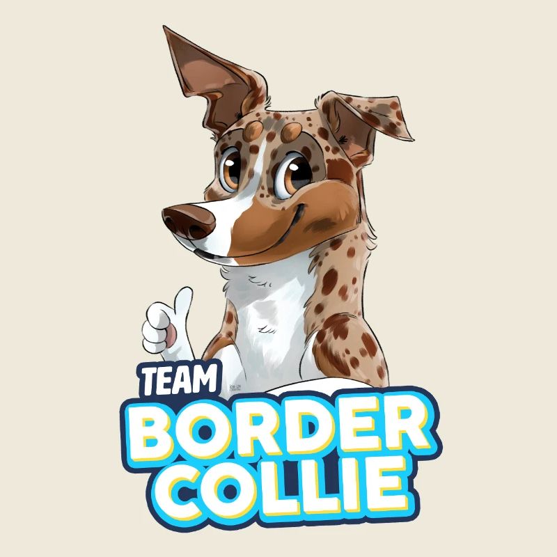 TEAM Border Collie Kurzhaar - MerleTri Rot