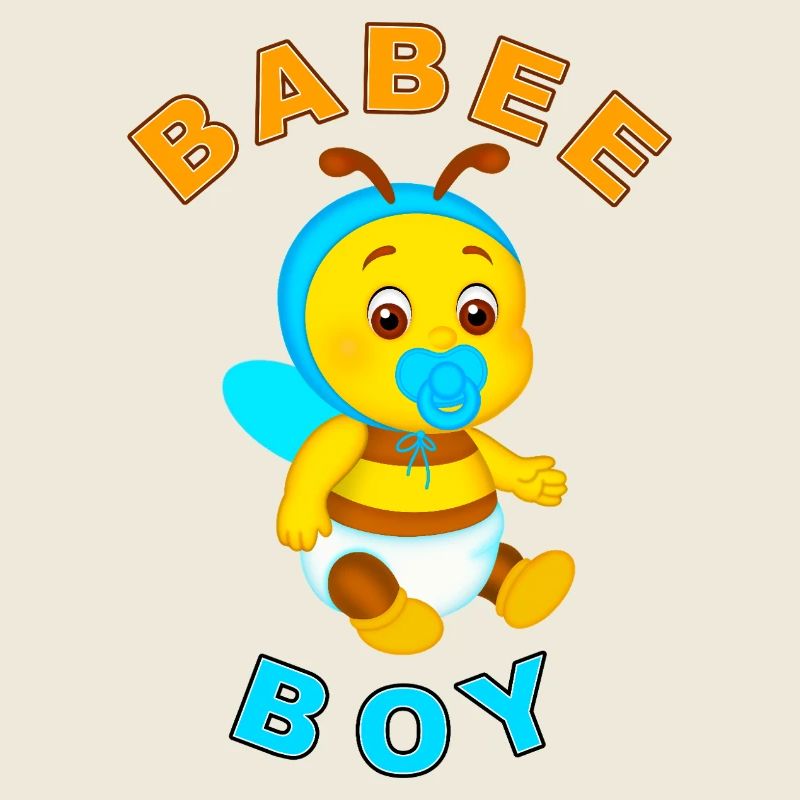 BABEE Junge mit Text