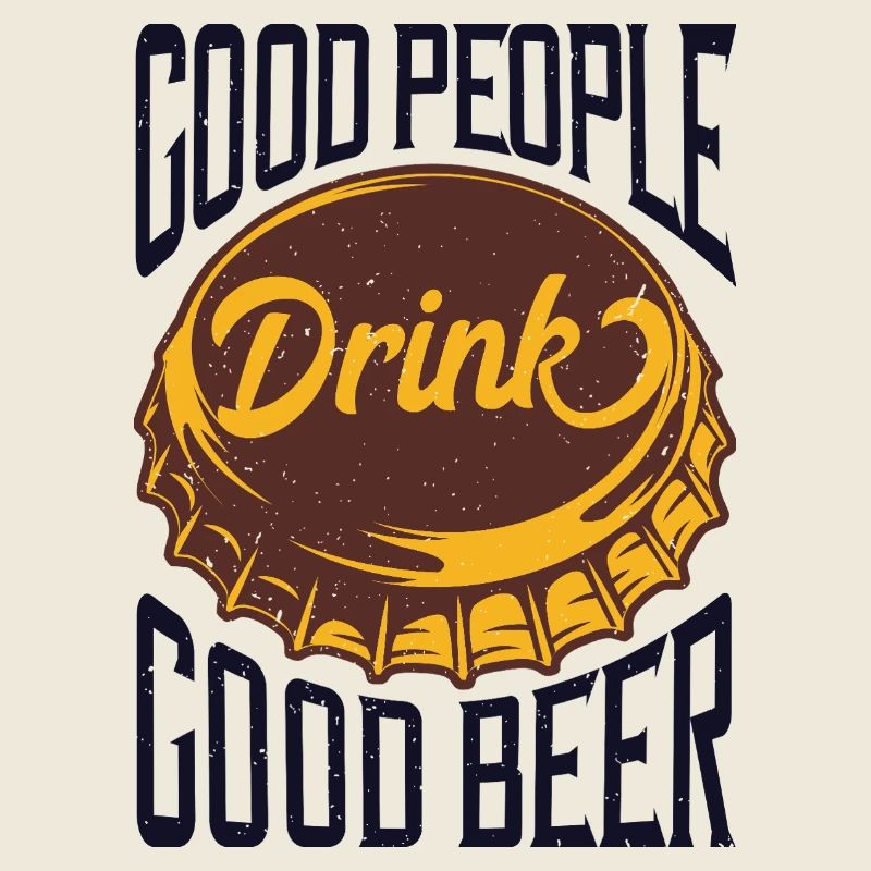 Gute Leute Trinken Gutes Bier