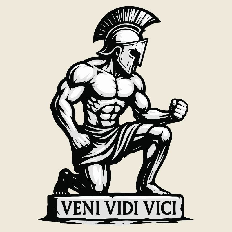 Spartan Warrior Veni Vidi Vici