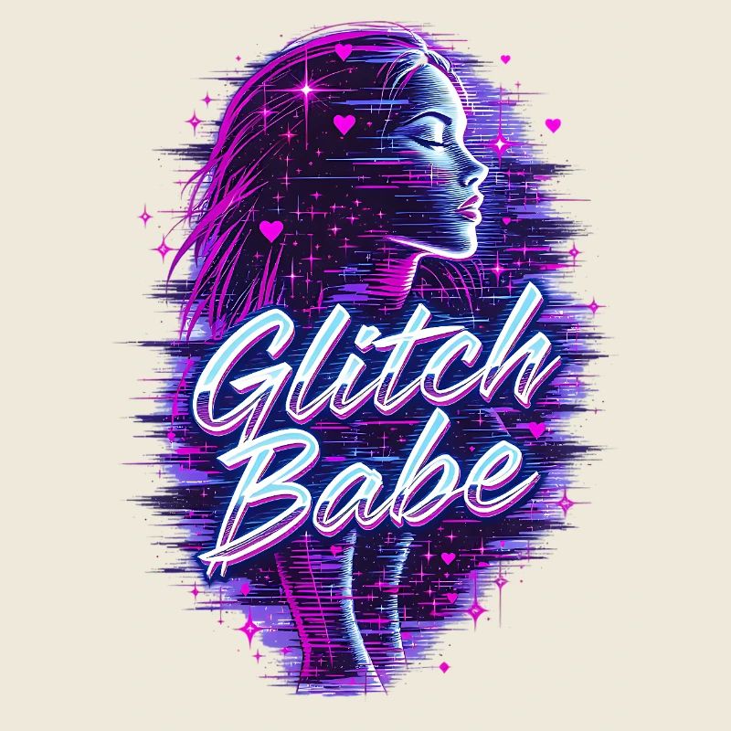 Y2K Rétro – Glitch Babe