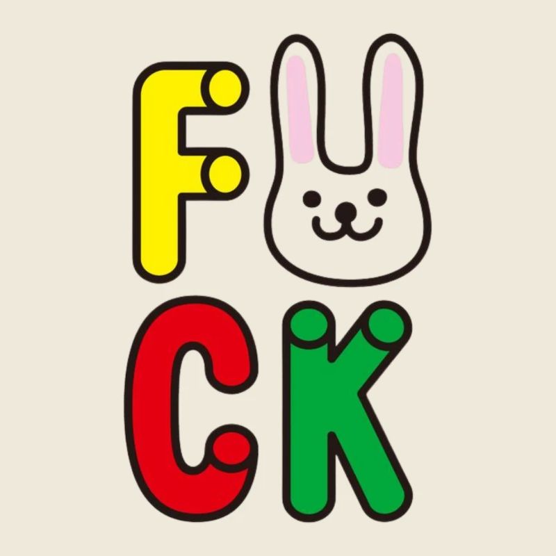 Alphabet joyeux avec lapin