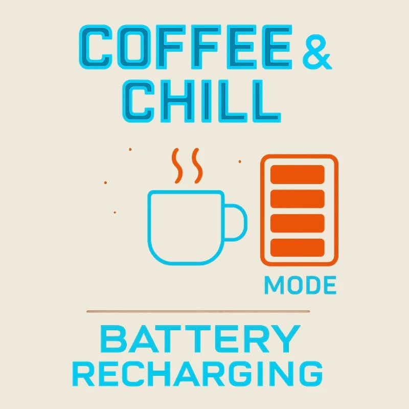 Coffe and chill battery recharging