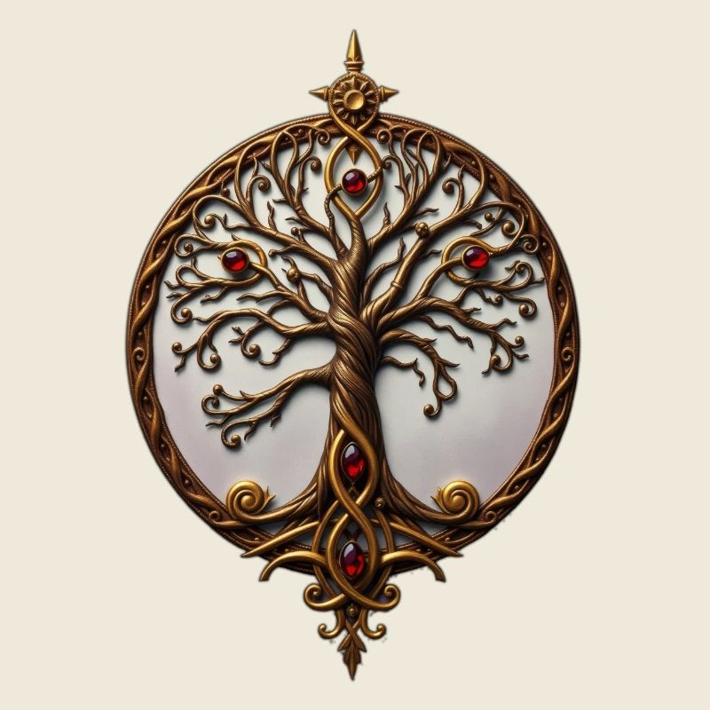 Arbre de Vie en Or