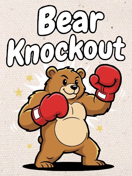 Boxender Bär Knockout