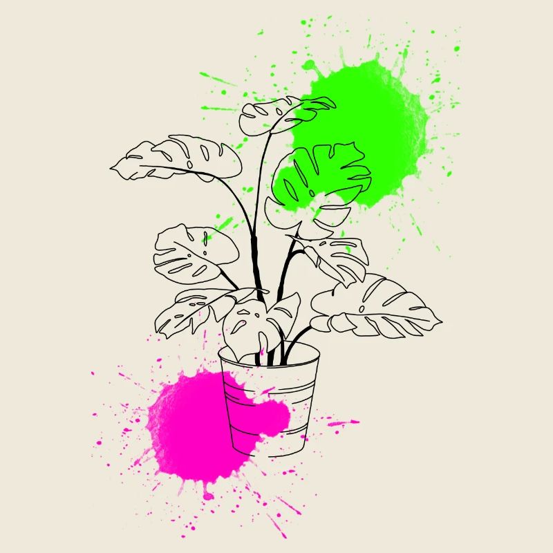 Funky Monstera