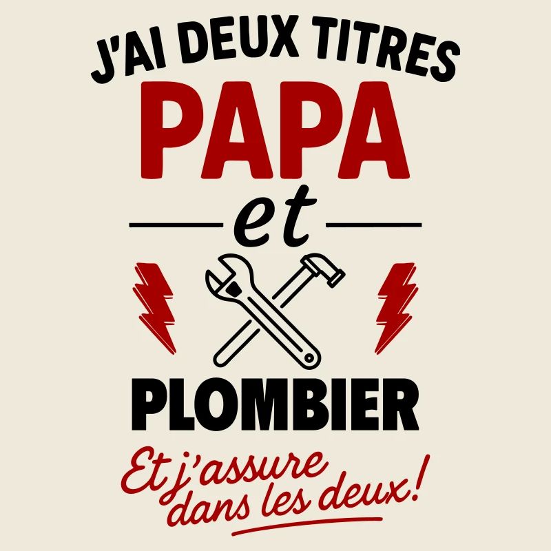 Dad and Plumber Christmas Father's Day Gift Idea