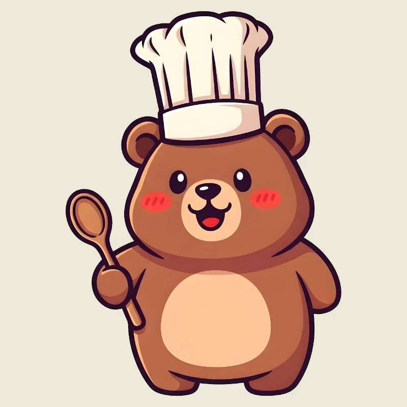 Chefbärchen with chef's hat