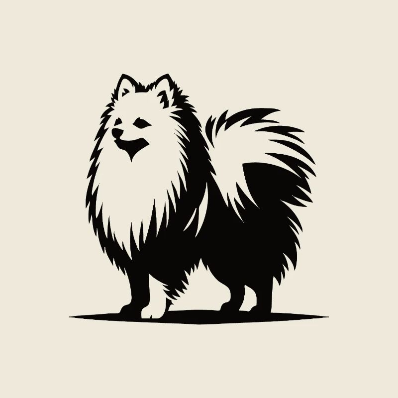 Spitz – Fluffy & Loyal, grand design pour chien