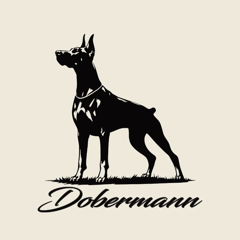 Fier de mon doberman – Fort et loyal