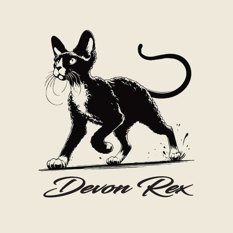 Devon Rex – Charmant, ludique et unique