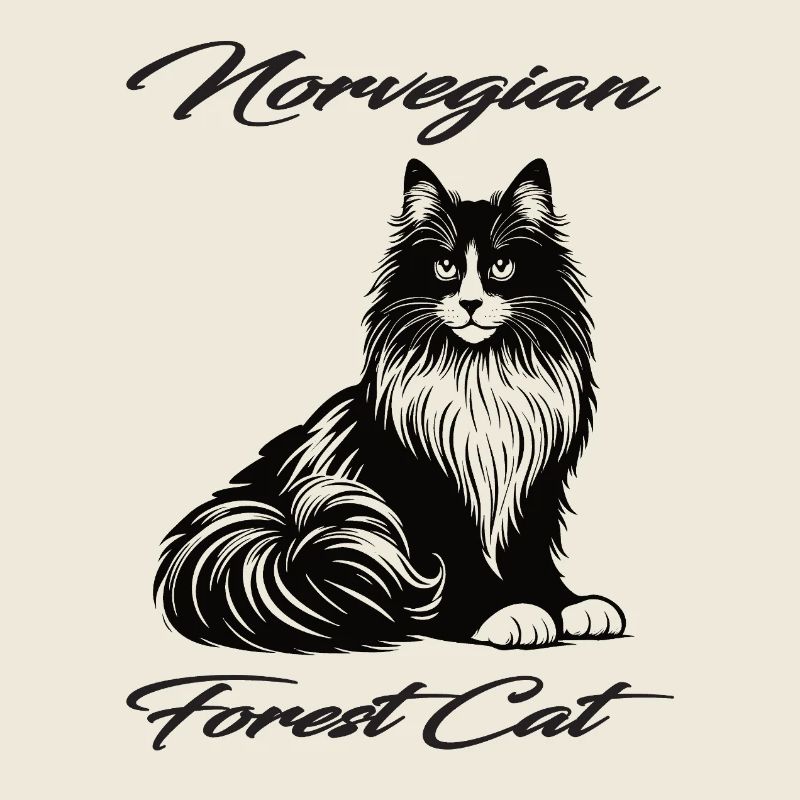 Norwegian Forest Cat, Wild, Strong and Beautiful