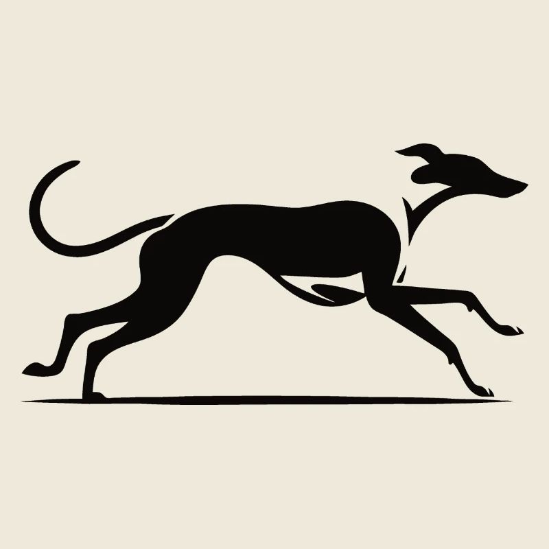 Elegant greyhound design