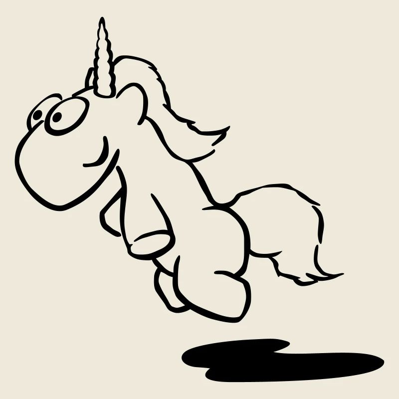 einhorn Unicorn flying