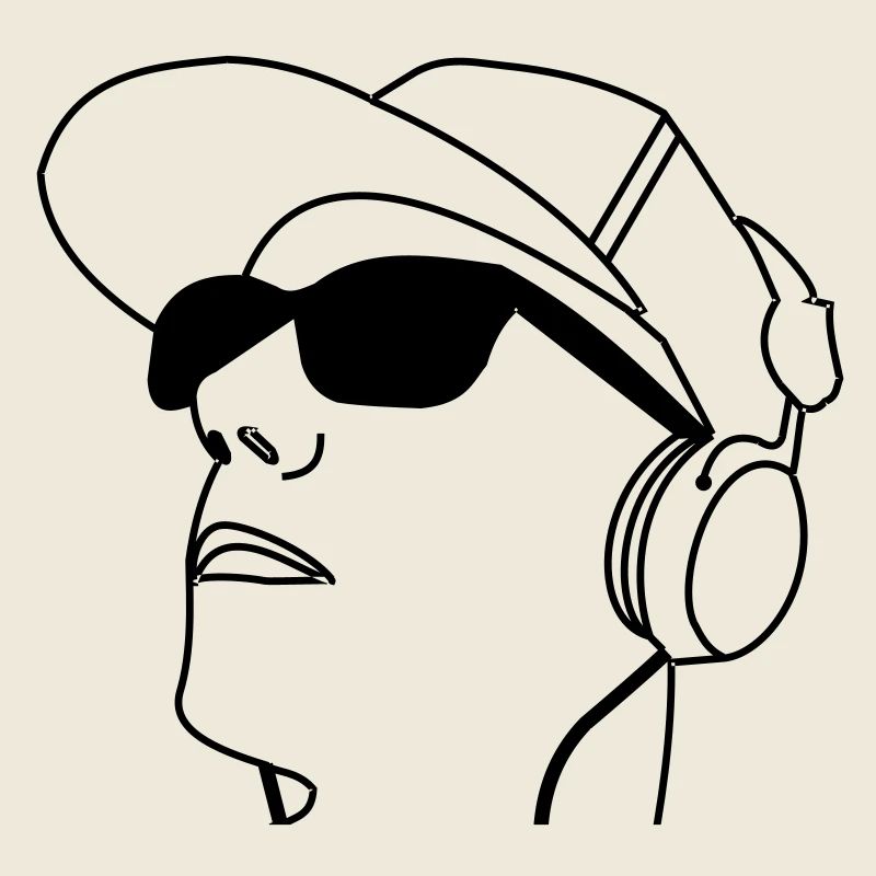 Mitch tête, lunettes de soleil, casque, visage
