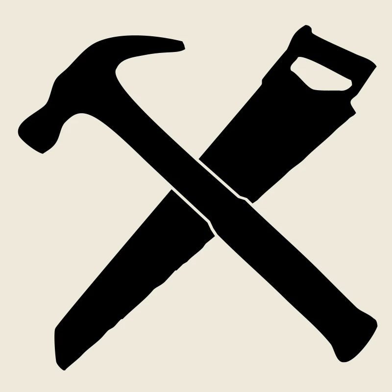 hammer and saw