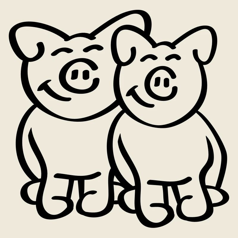Cute Pigs