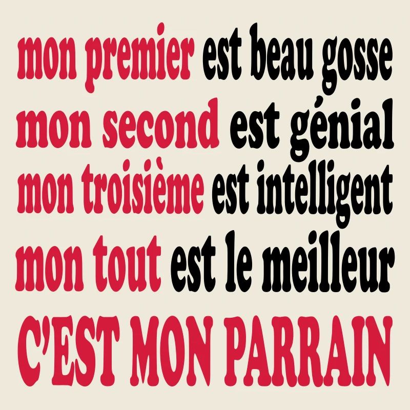 Mon parrain est beau
