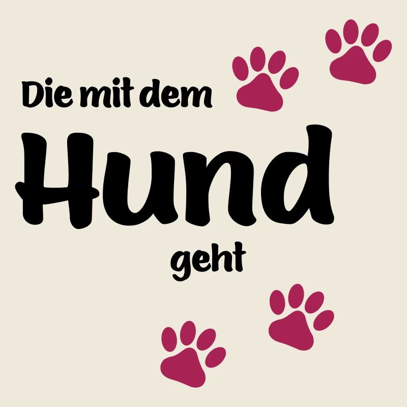 Die Mit Dem Hund Geht - Edition Colored Paw