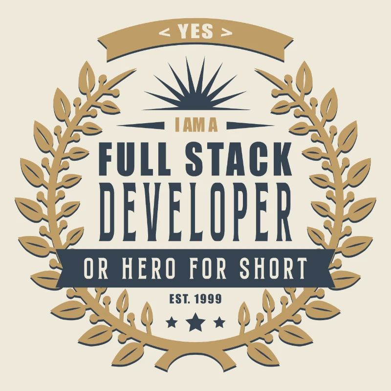 Full Stack Developer dunkel