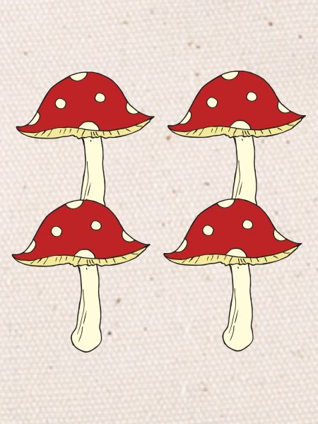 Toadstool 4pcs
