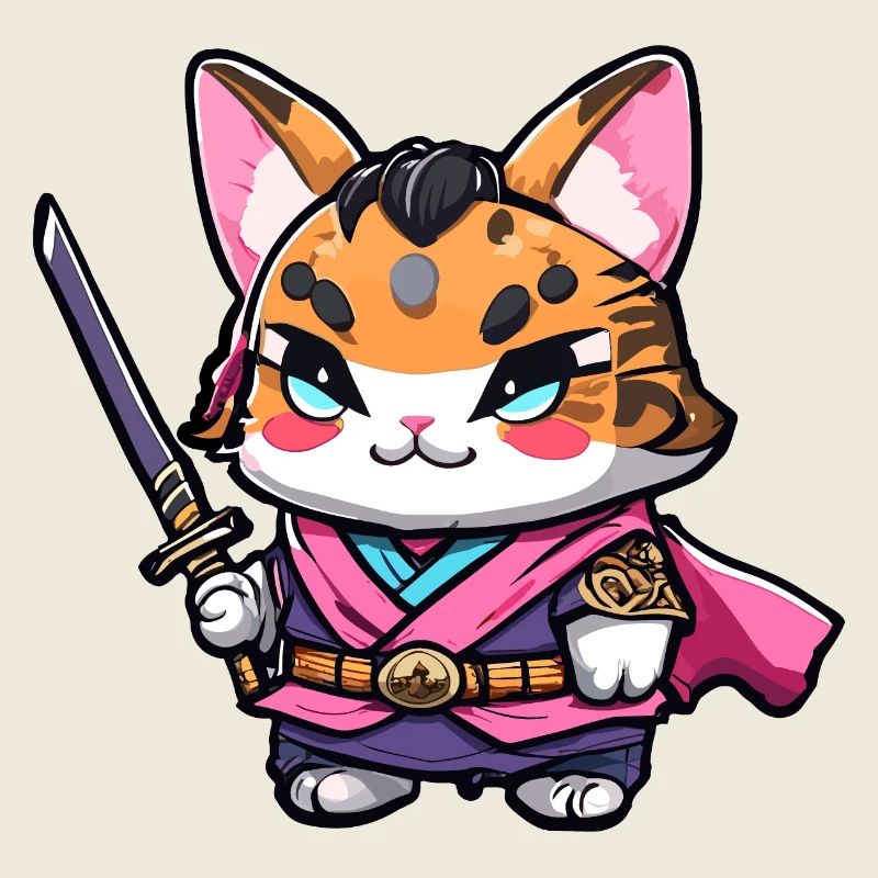 Samurai Cat #18